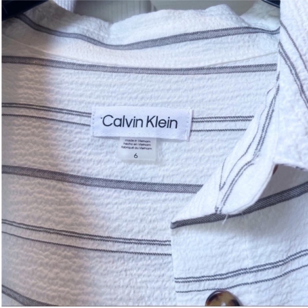 Calvin Klein belted dress - Picture 4 of 4